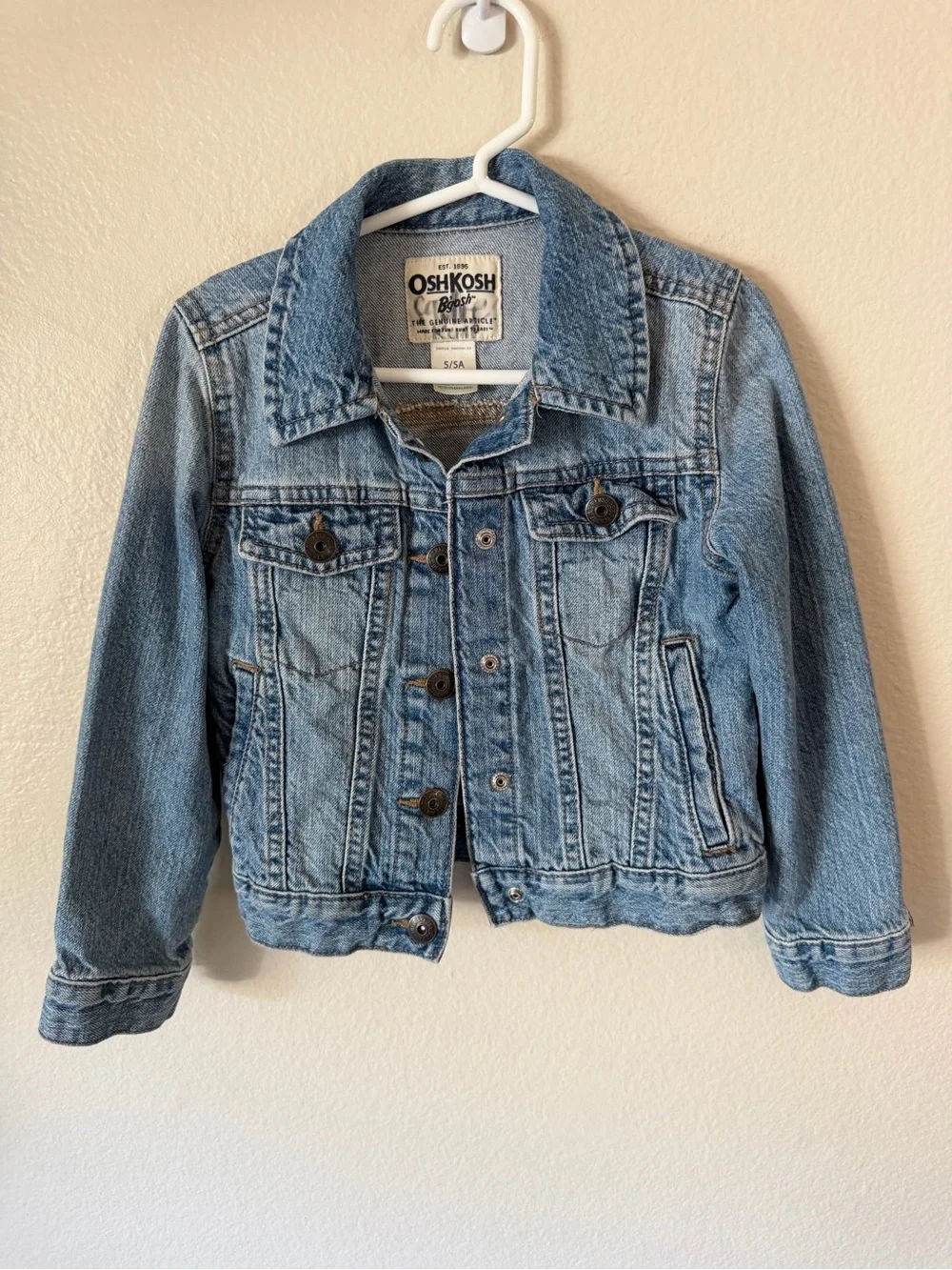 OshKosh B'gosh Kids Light Blue Denim Jacket